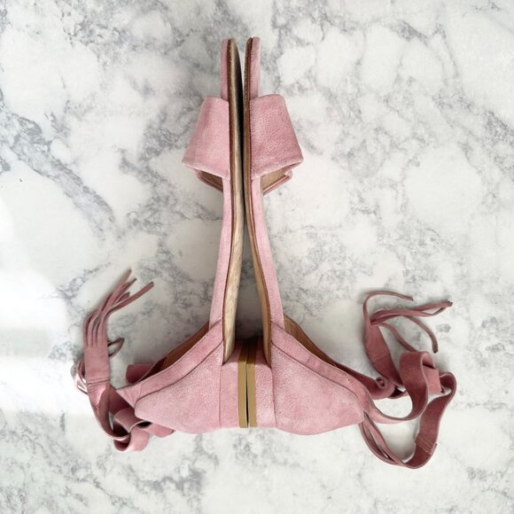 Stuart Weitzman Corbata Sandal in Pink - Picture 3 of 12